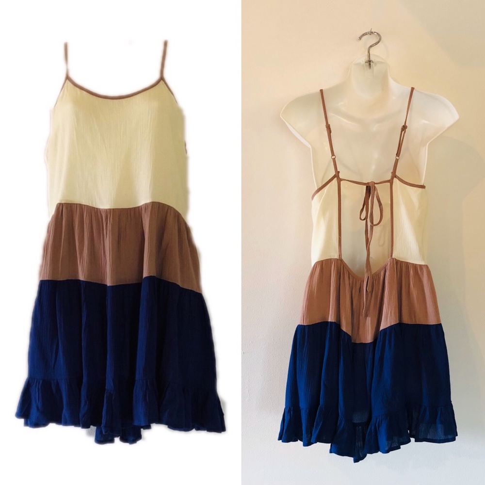 The Rage Spaghetti Strap Tunic M